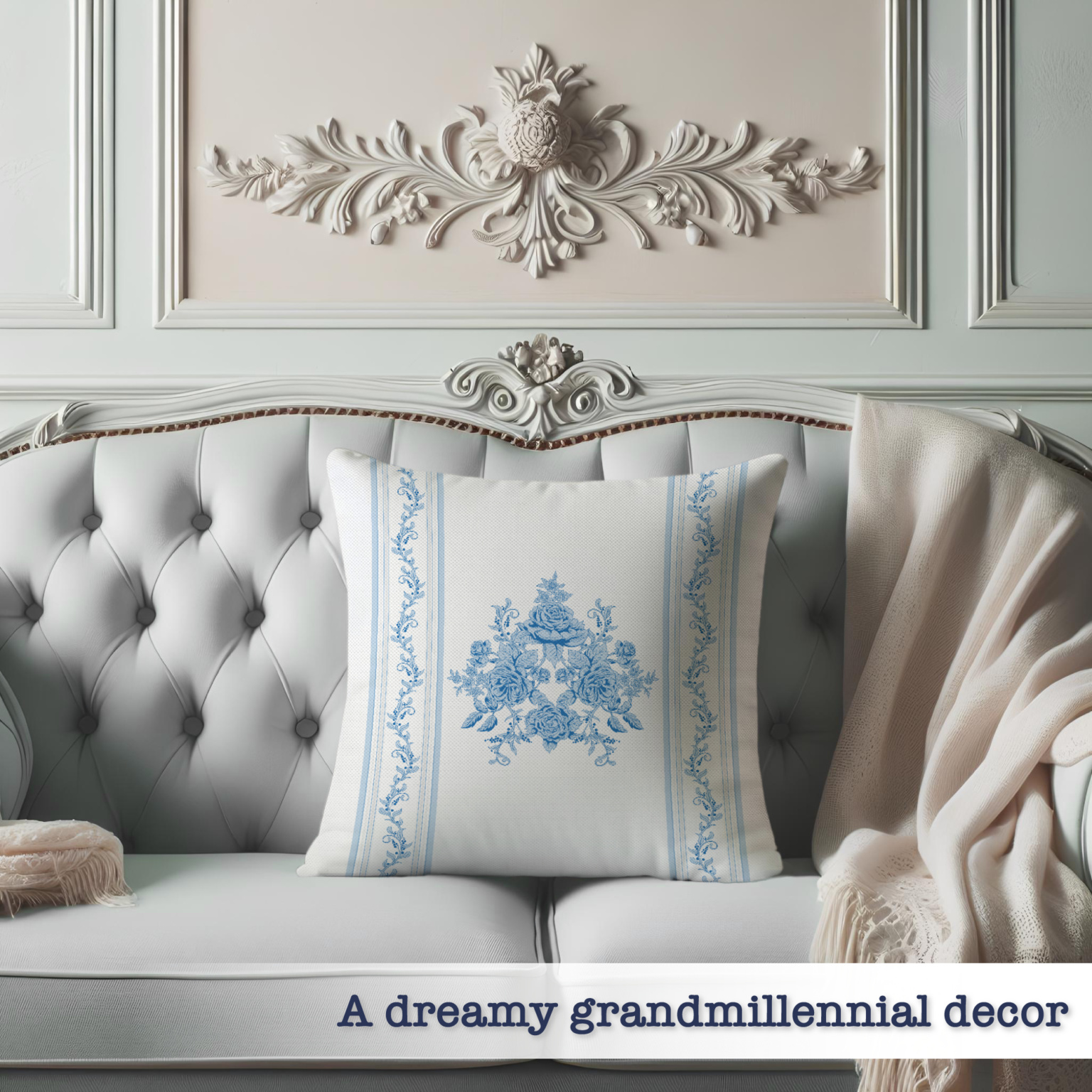 04 Royal Pillow - Pe canapea royal